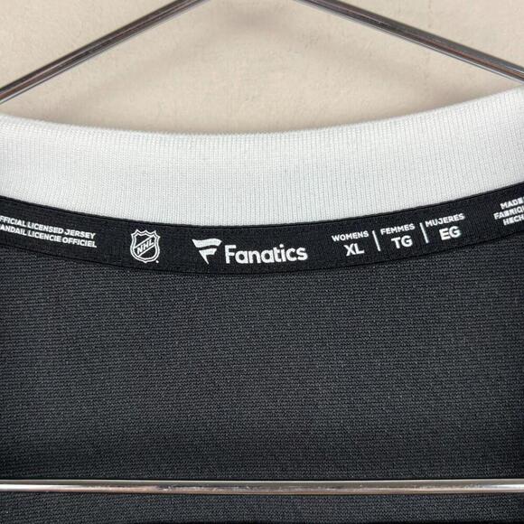 Los Angeles Kings Women’s NHL Fanatics Breakaway Jersey Black Size XL NWT - Picture 7 of 8